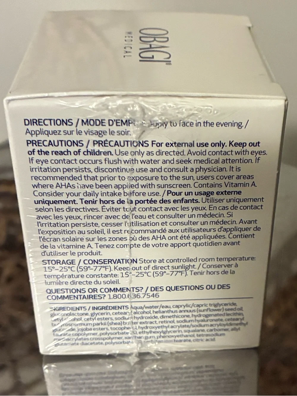 Obagi Medical Retinol + PHA Refining Night Cream 1 oz Anti-Aging NEW